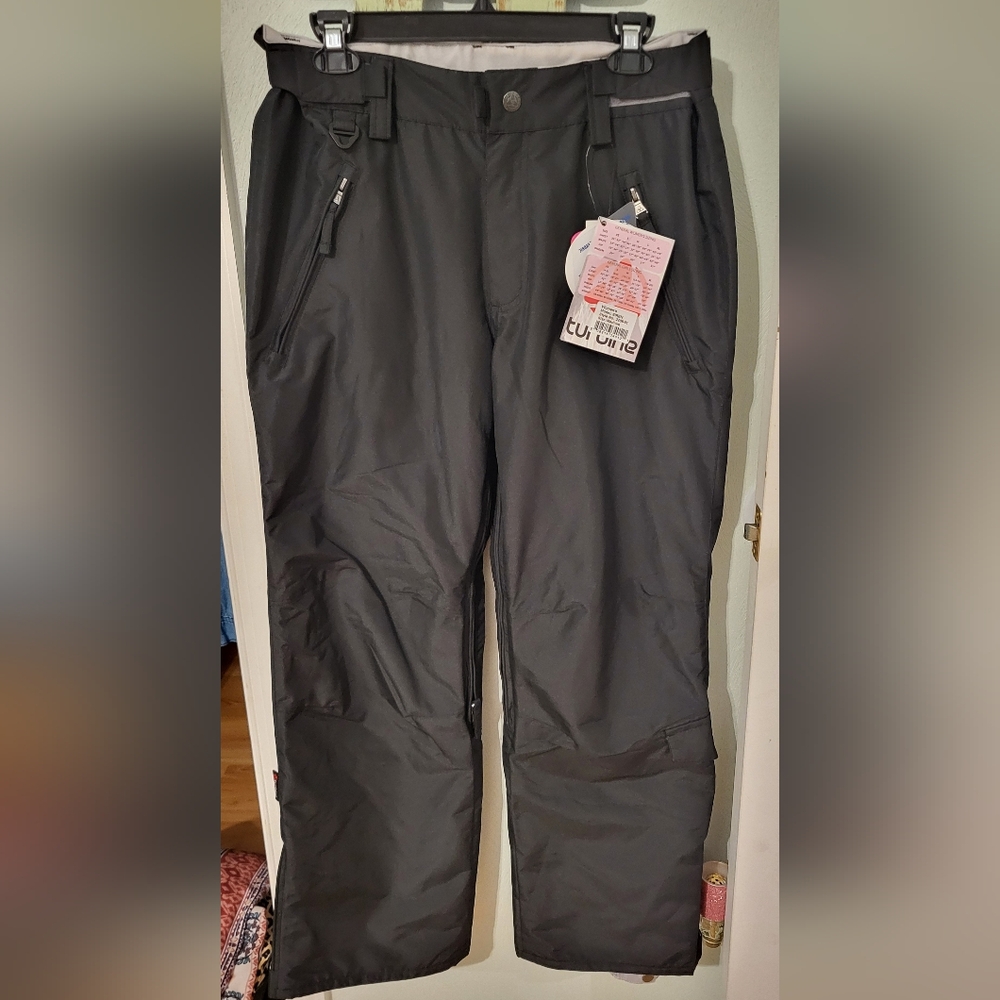 NWT Turbine Womens Black Snow Pants